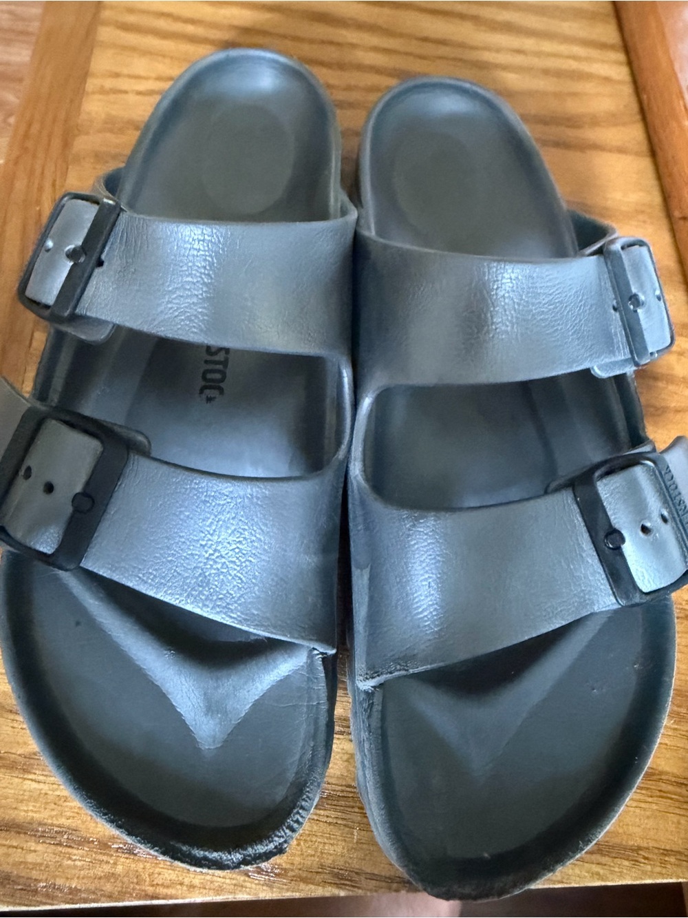Birkenstock Arizona EVA Dual-Strap Sandals in Gray 38